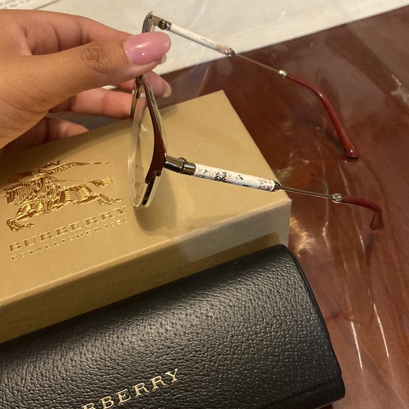 Burberry burgundy glasses frames❤️ - Picture 5 of 5